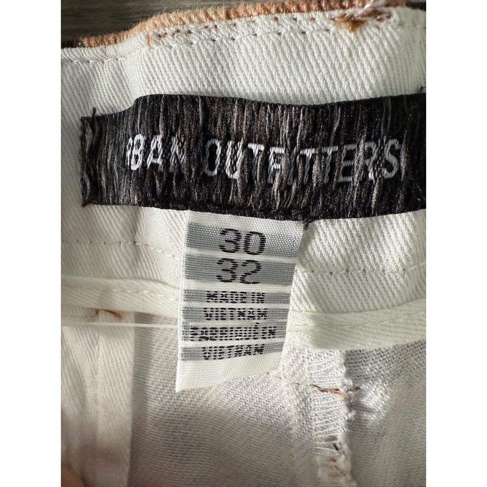 Urban Outfitters Leopard Print High Rise Straight Leg Pants Women's Size 30x32 - Picture 6 of 11